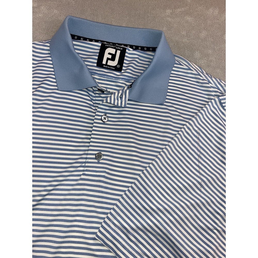 FOOTJOY Prodry Lisle Men's XL Performance Golf Polo Shirt Fast Shipping!‎